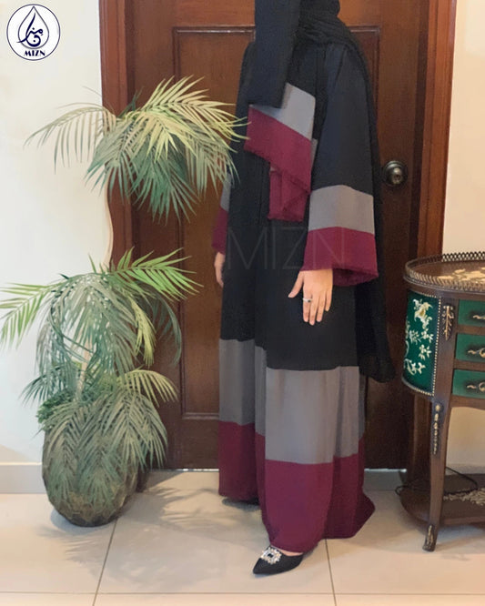 URBAN MAROON ABAYA