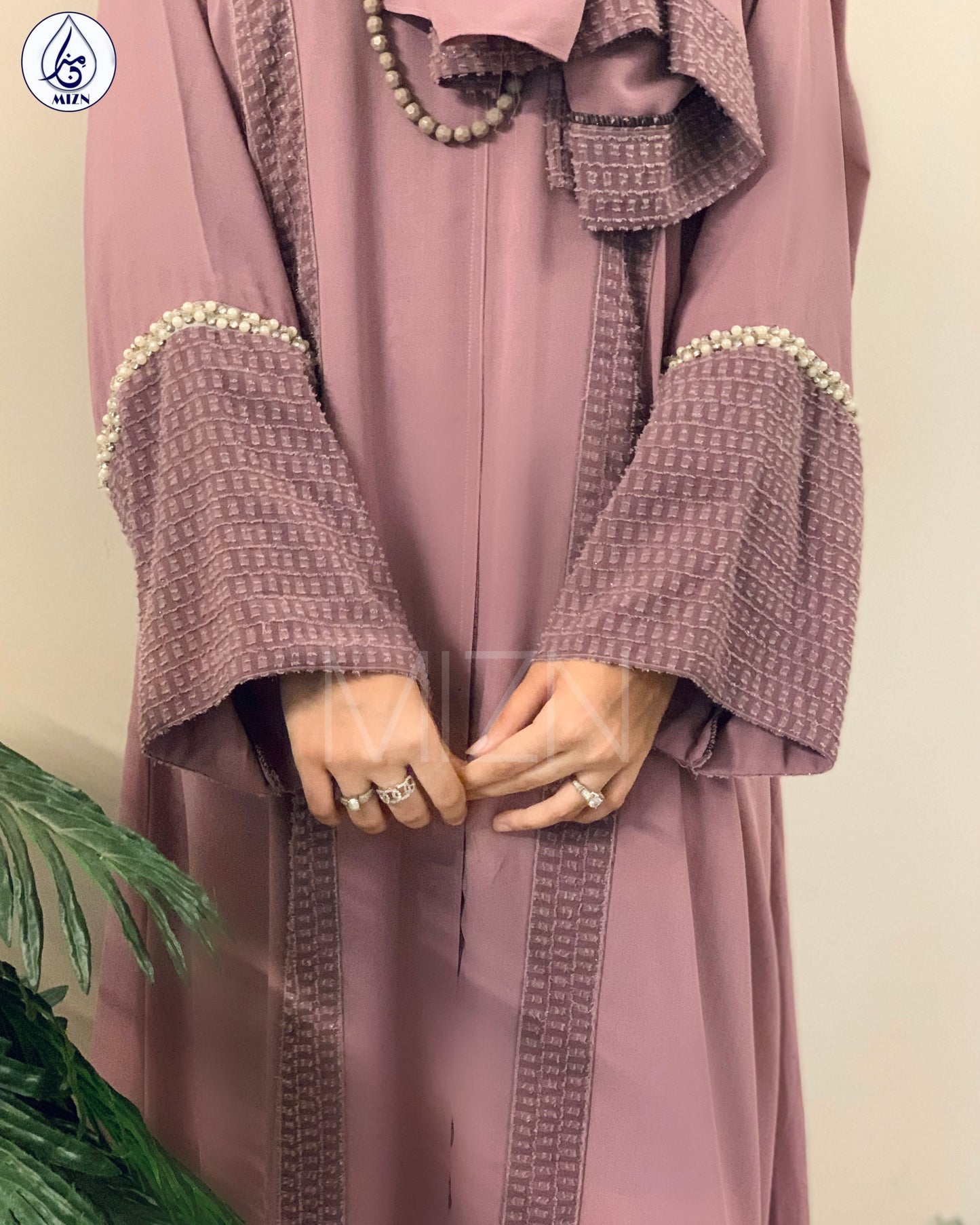 RUFFLES ABAYA - MIZN