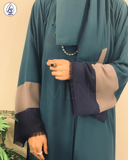 URBAN TEAL ABAYA