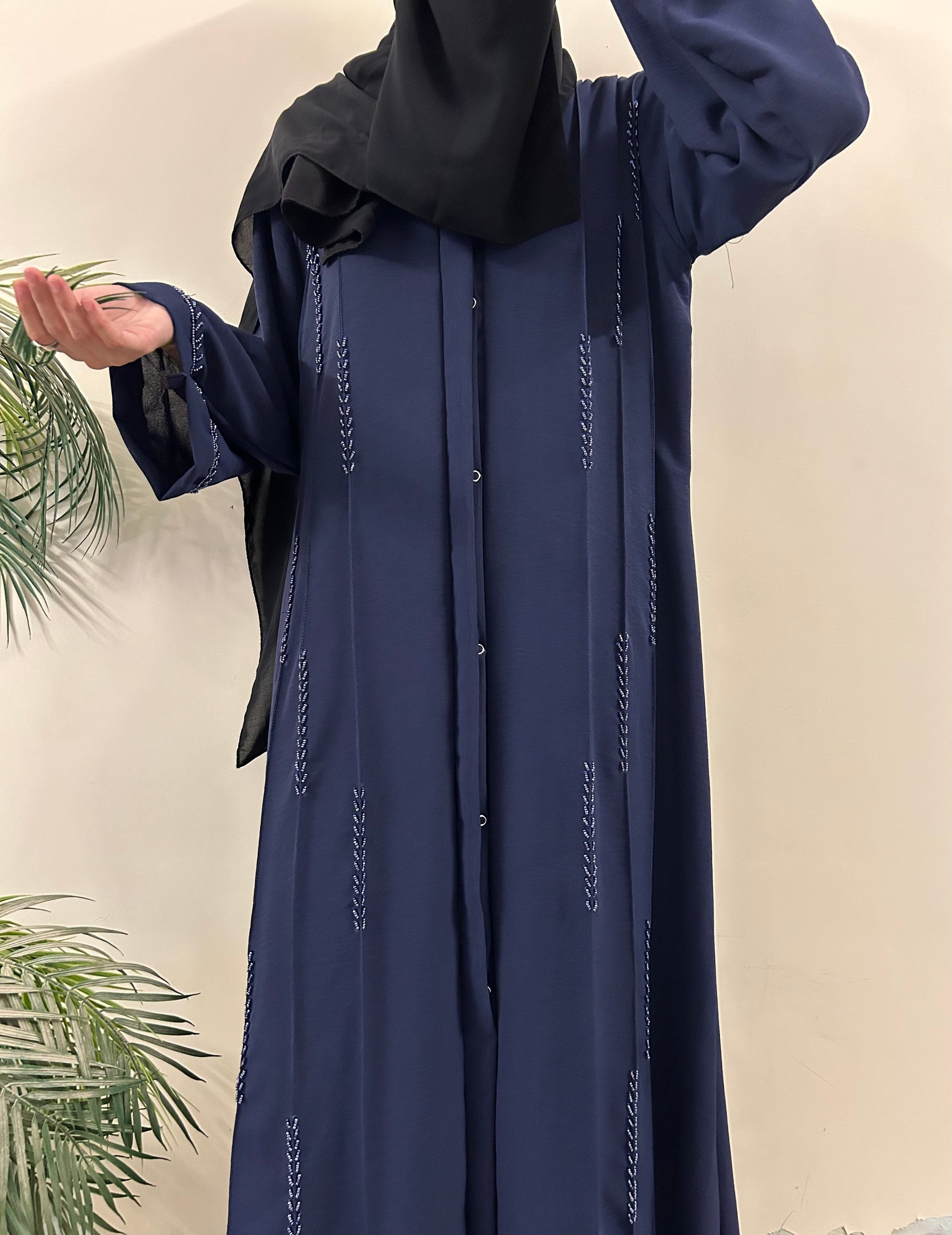 HAYA ABAYA BLUE - MIZN