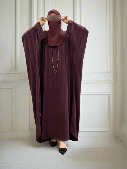 PLUM KAFTAN ABAYA - MIZN