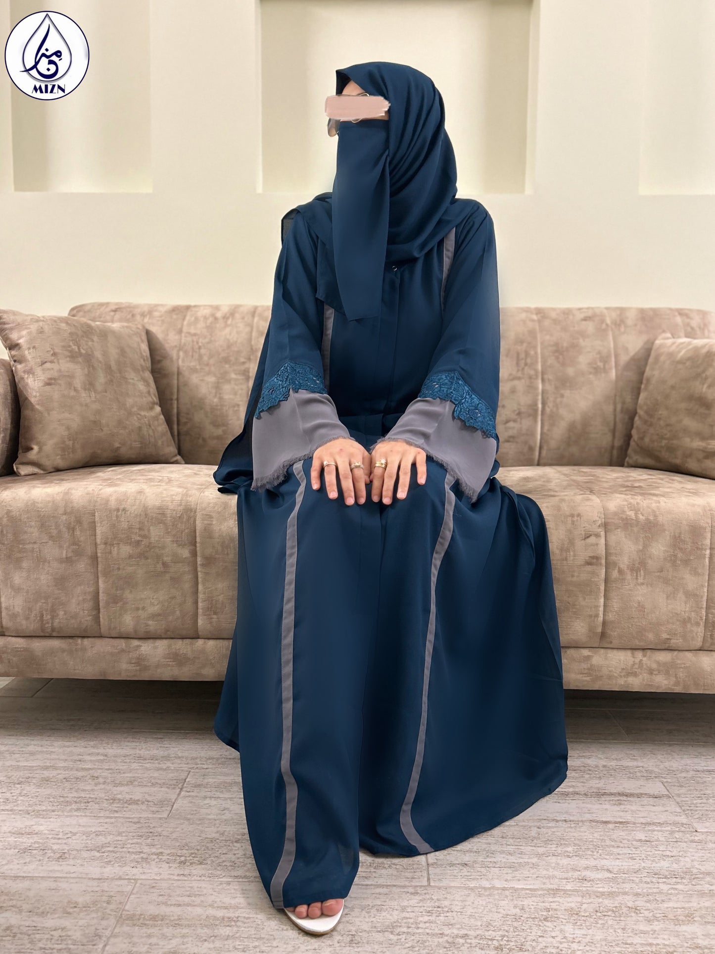 TEAL ABAYA