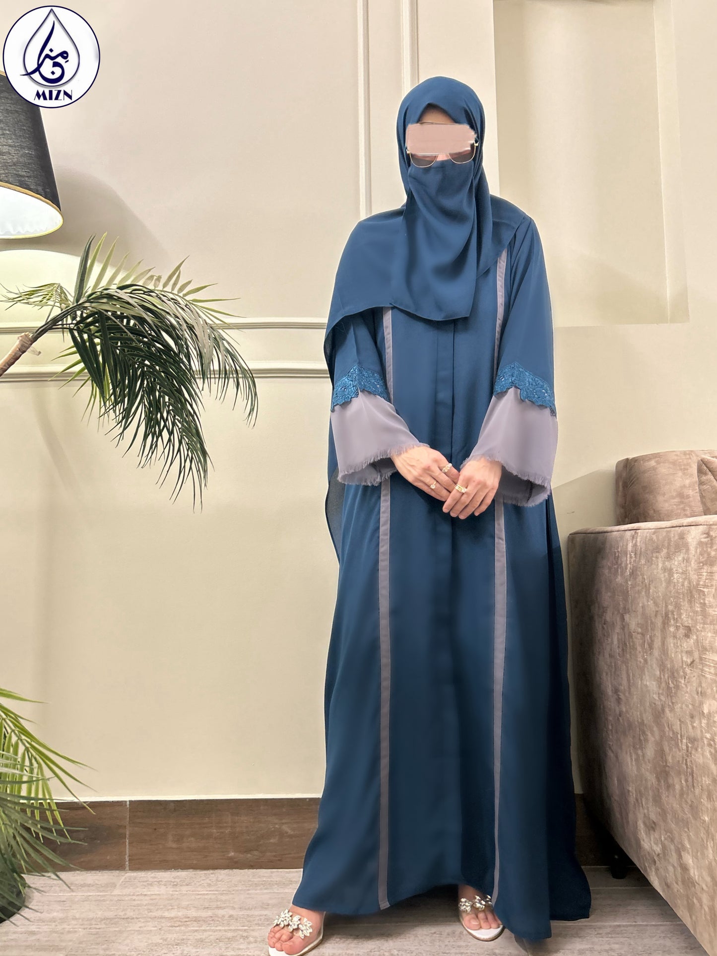 TEAL ABAYA