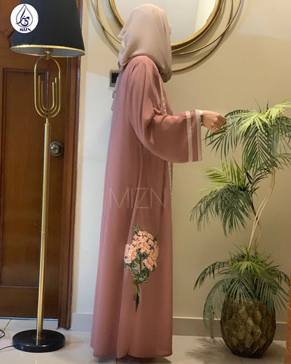 IRIS PINK ABAYA