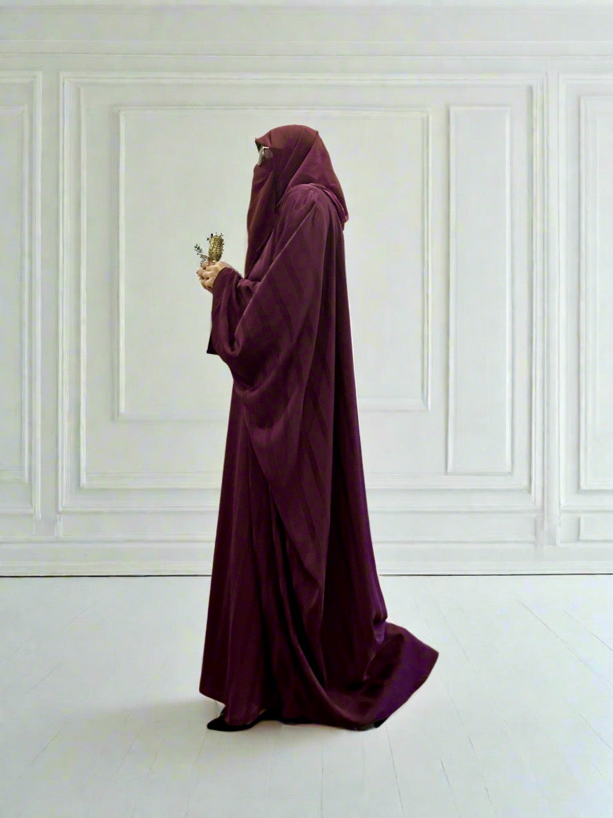 PLUM KAFTAN ABAYA - MIZN