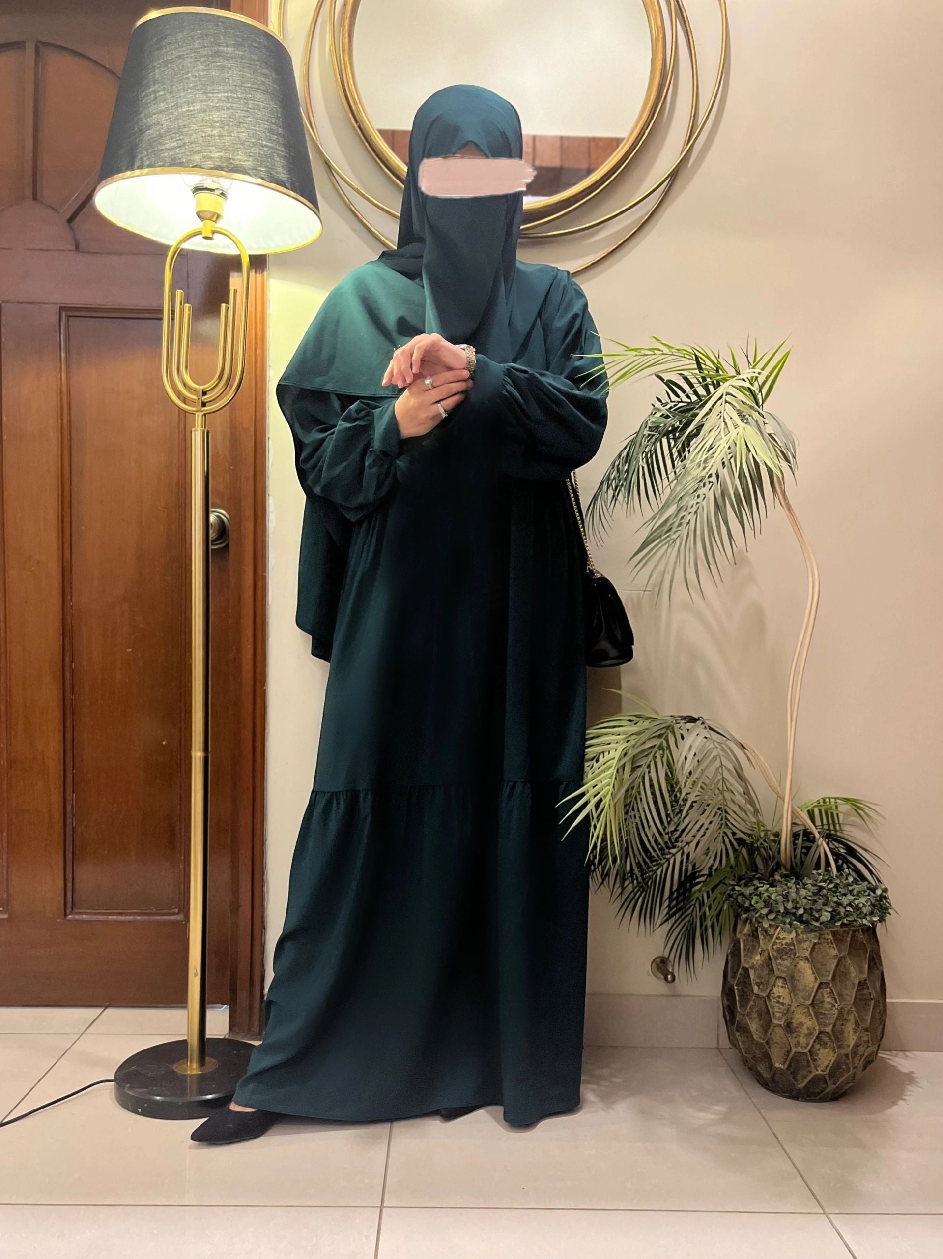 3-TIER DRESS ABAYA