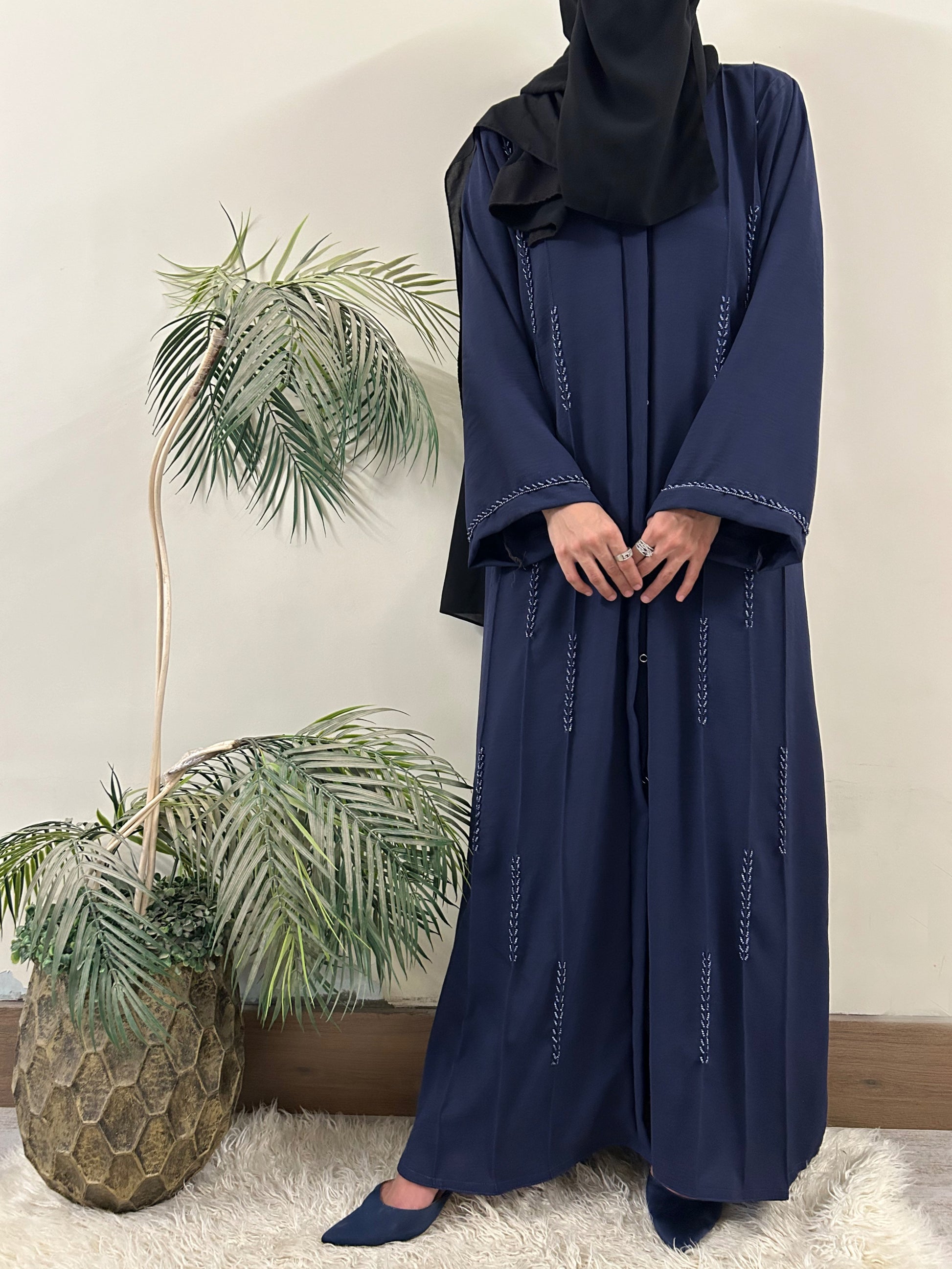 HAYA ABAYA BLUE - MIZN