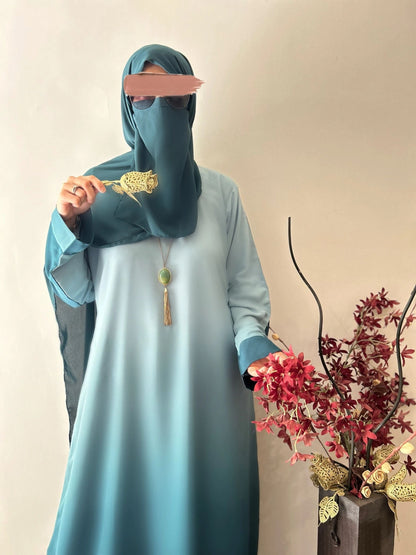 SHADOW GREEN ABAYA