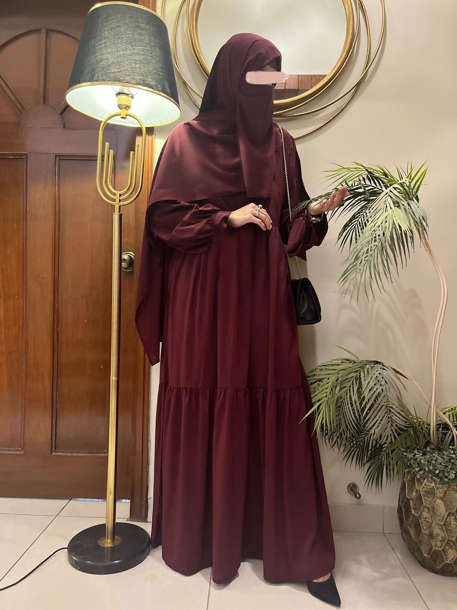 3-TIER DRESS ABAYA