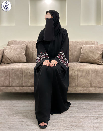 Black basic abaya