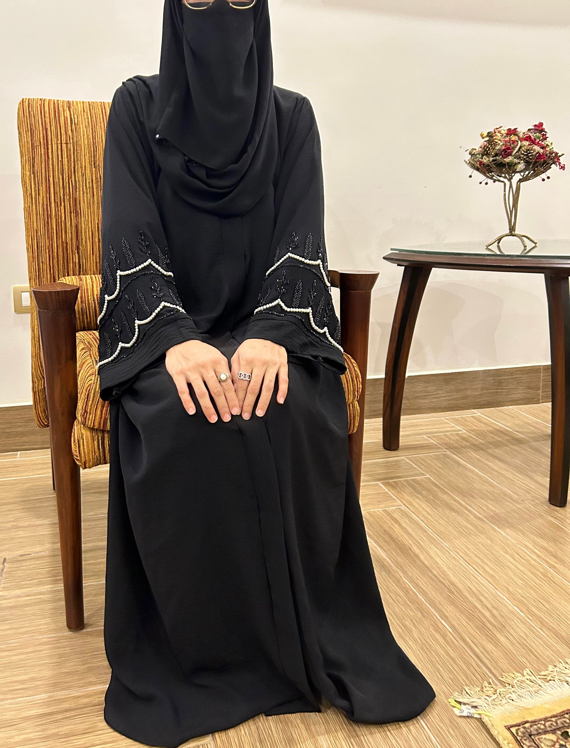 ZIMAL BLACK ABAYA - MIZN